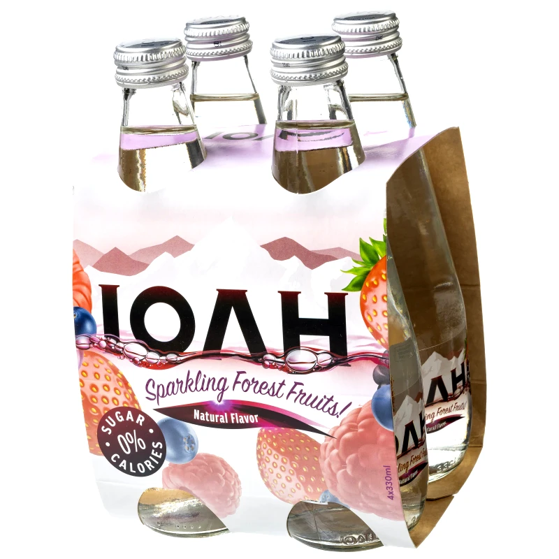 ΙΟΛΗ Ανθρακούχο Νερό Φρούτα του Δάσους 4x330ml