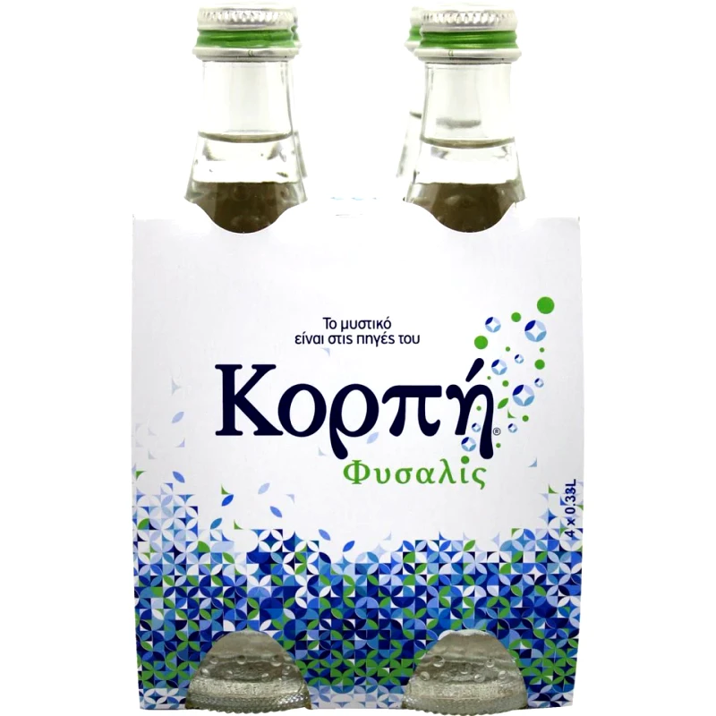 ΚΟΡΠΗ Ανθρακούχο Νερό Φυσικό Μεταλλικό 4x330ml