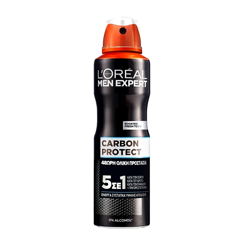 L'OREAL Αποσμητικό Spray Carbon Protect 150ml