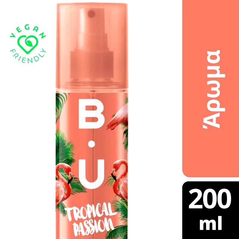 B.U. Κολώνια Body Mist Tropical Passion 200ml
