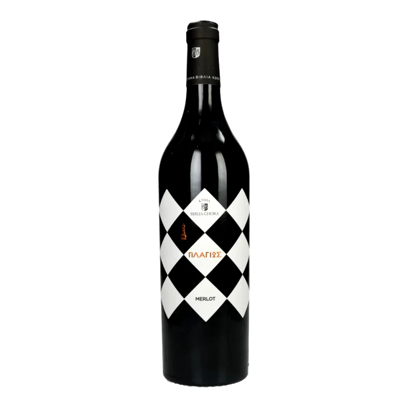ΠΛΑΓΙΩΣ Οίνος Ερυθρός Merlot 750ml