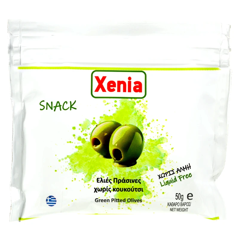 XENIA Ελιές Πράσινες Χωρίς Κουκούτσι 50g