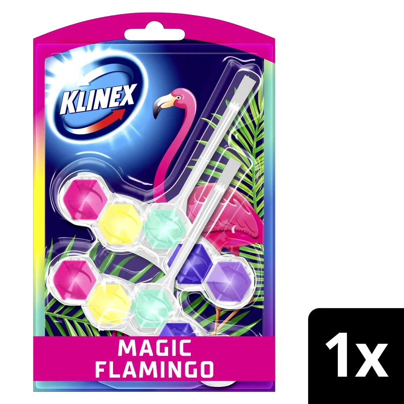 KLINEX WC Block Power 5 Magic Flamingo 2x50g