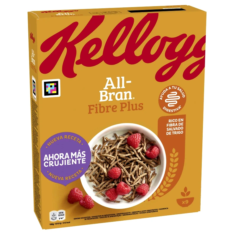 KELLOGGS Δημητριακά All Bran Fibre Plus 375g