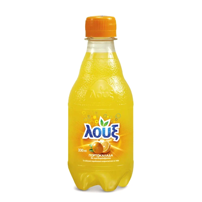 ΛΟΥΞ Αναψυκτικό Πορτοκαλάδα Φιάλη 330ml