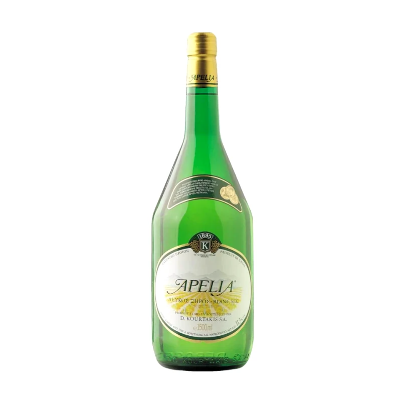 APELIA Οίνος Λευκός Ξηρός Apelia 1,5lt
