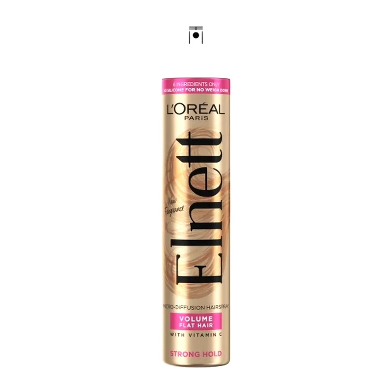 ELNETT Λακ Volume Flat Hair Strong Hold 200ml