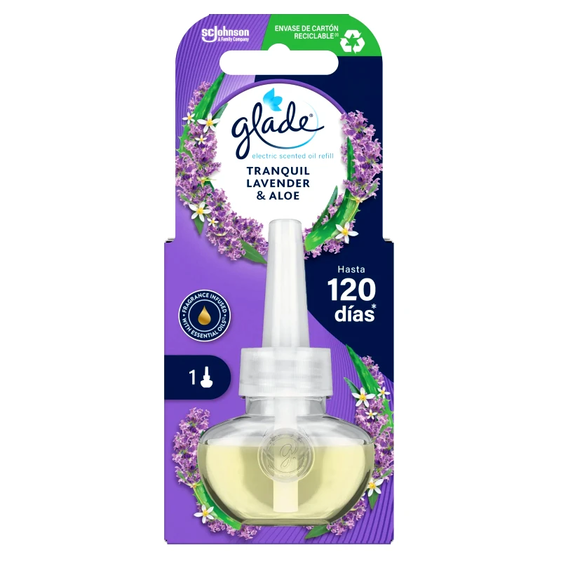 GLADE Αρωματικό Χώρου Scented Oil Lavender Aloe 1 Τεμάχιο