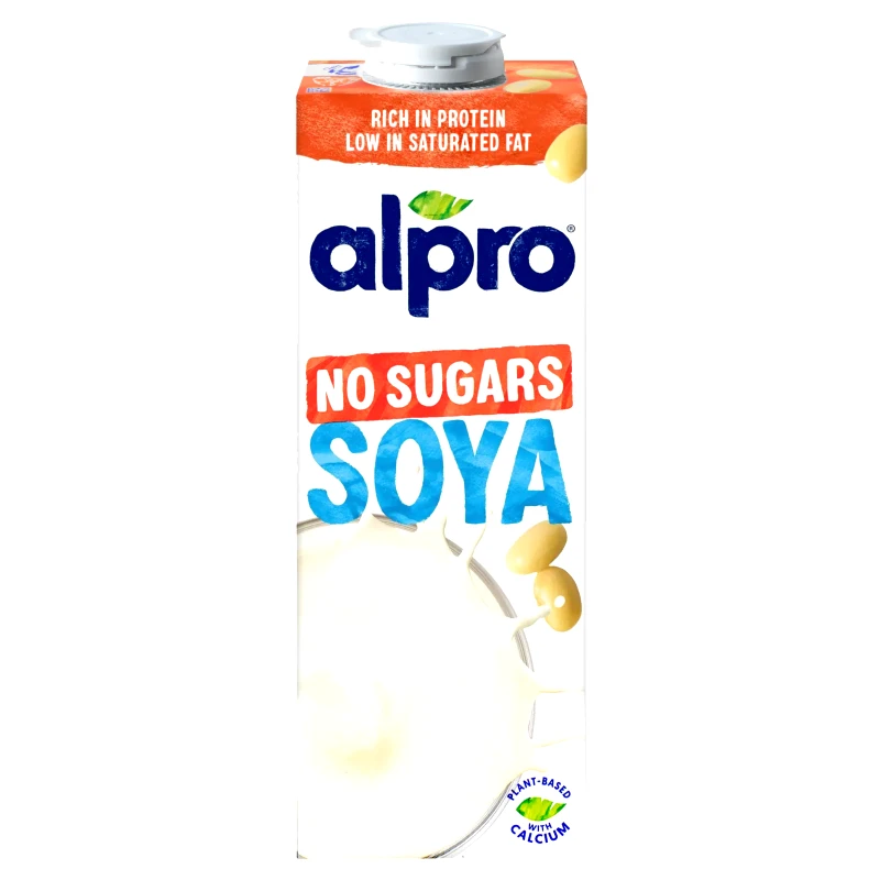 ALPRO Ρόφημα Σόγιας Χωρίς Ζάχαρη 1lt