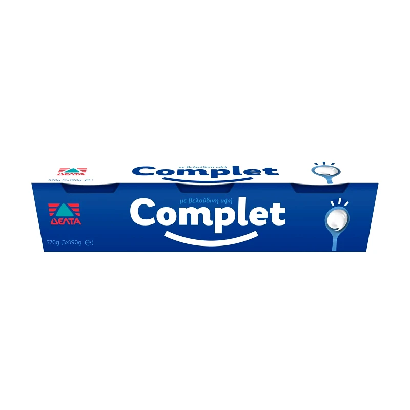 COMPLET Γιαούρτι Στραγγιστό 10% 3x190g