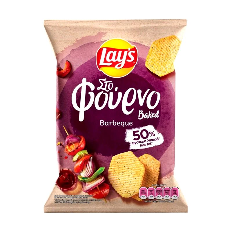 LAYS Τσιπς Φούρνου Barbeque 105g