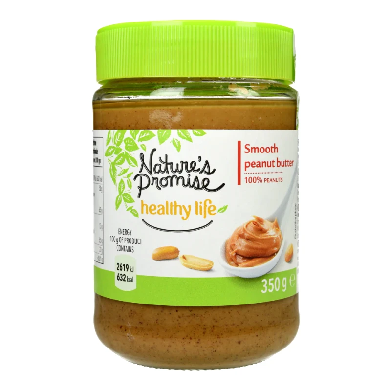 NATURE'S PROMISE Φυστικοβούτυρο Απαλό 350g