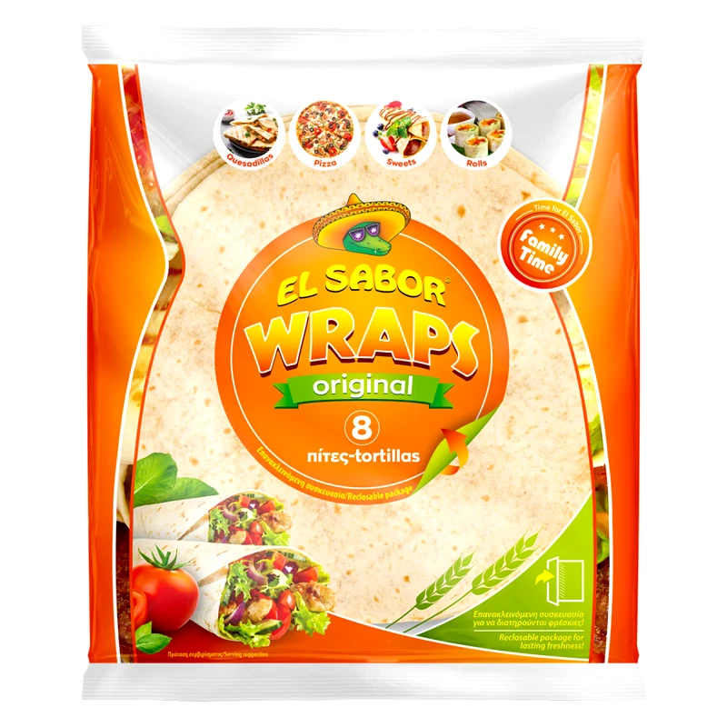 EL SABOR Πίτες Tortillas Wraps 320g