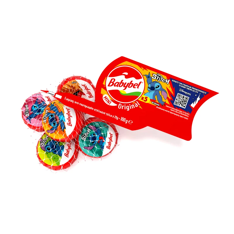 BABYBEL Μαλακό Τυρί Mini Babybel Original 5x20g