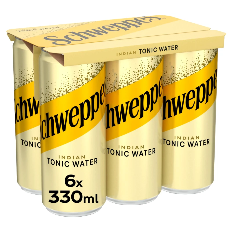 SCHWEPPES Αναψυκτικό Indian Tonic Water 6x330ml