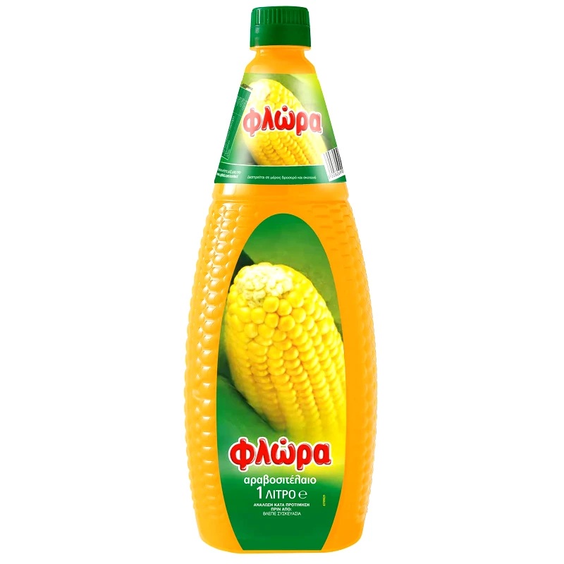 FLORA Αραβοσιτέλαιο 1 Lt