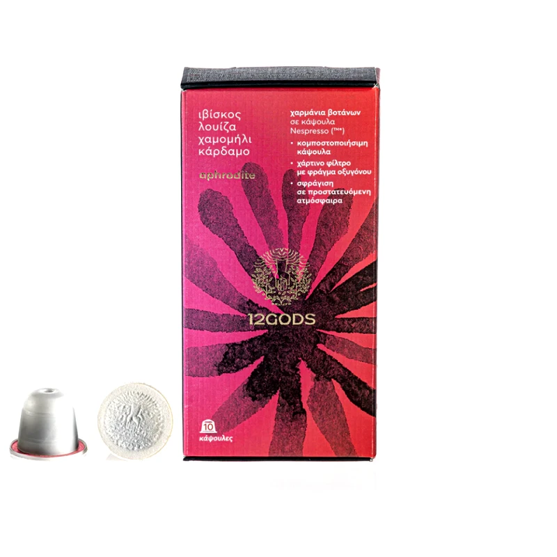 12GODS Κάψουλες Τσάι Βοτάνων Aphrodite Natural Boost & Slim 10x1.9g