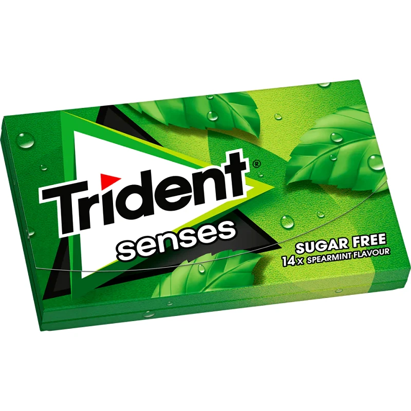 TRIDENT Τσίκλα Senses Δυόσμος 27gr