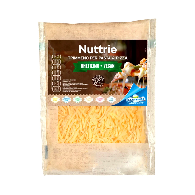 ΕΛΛΗΝΙΚΕΣ ΦΑΡΜΕΣ Nuttrie Vegan Νηστίσιμο Τριμμένο Pizza 200g