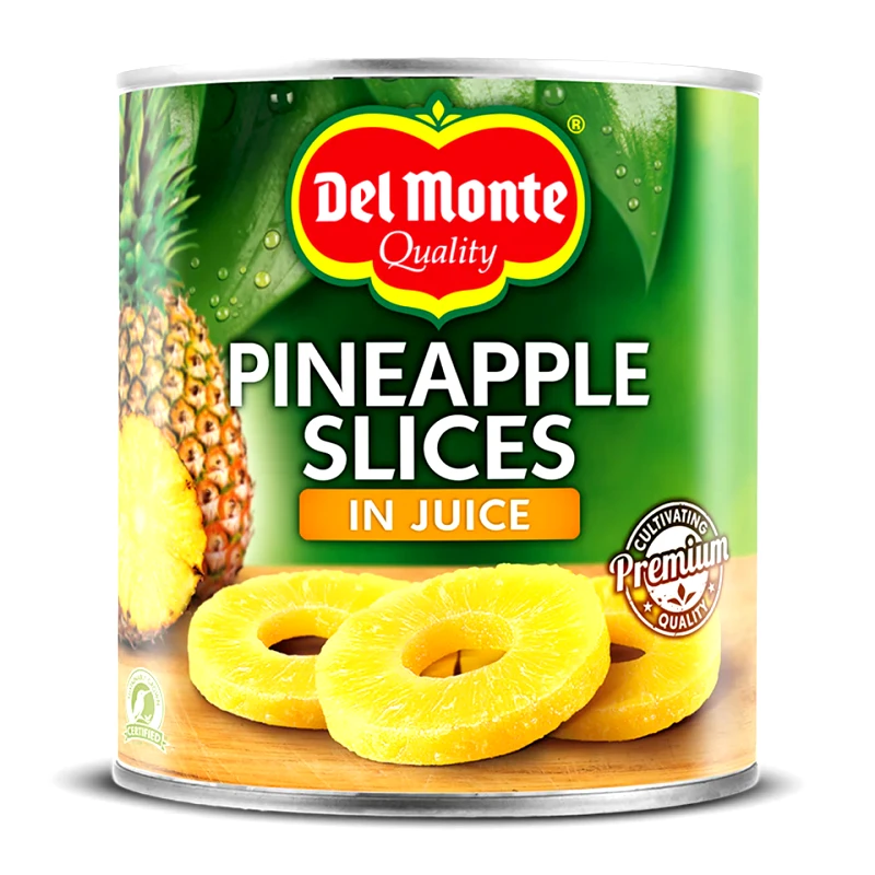 DEL MONTE Κομπόστα Ανανάς Φέτες 820g
