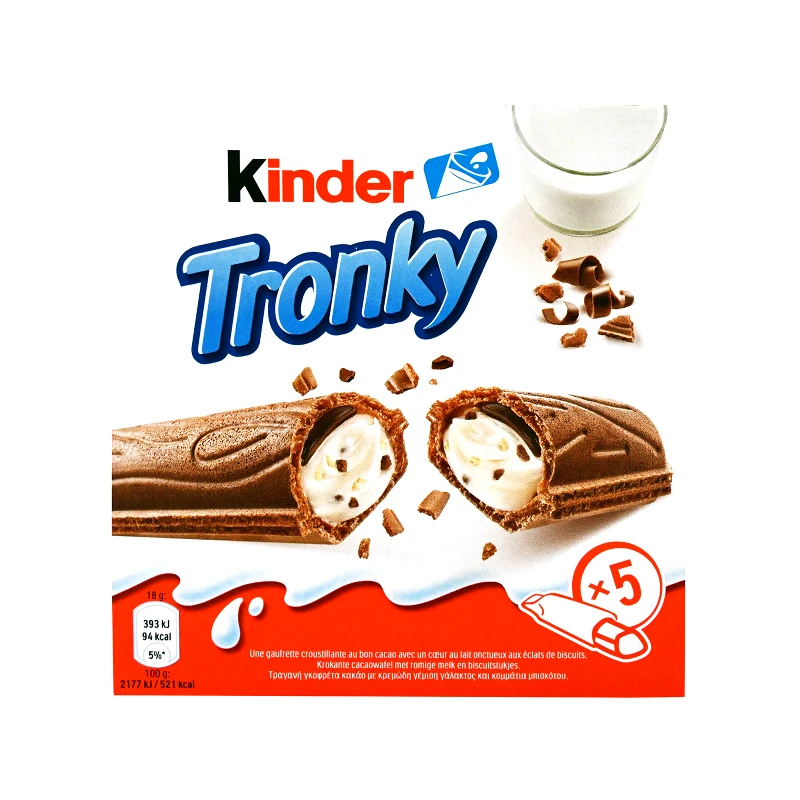 KINDER Γκοφρέτα Kinder Tronky Wafer 90g