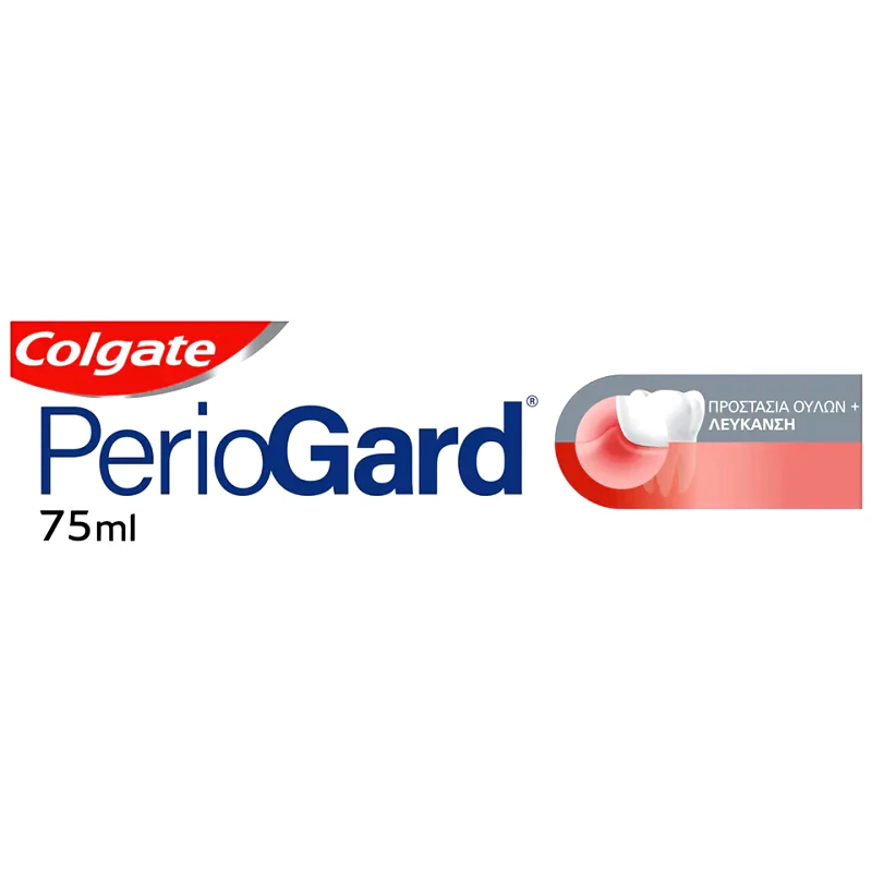 PERIOGARD Οδοντόκρεμα Προστασία Ούλων & Λεύκανση 75ml