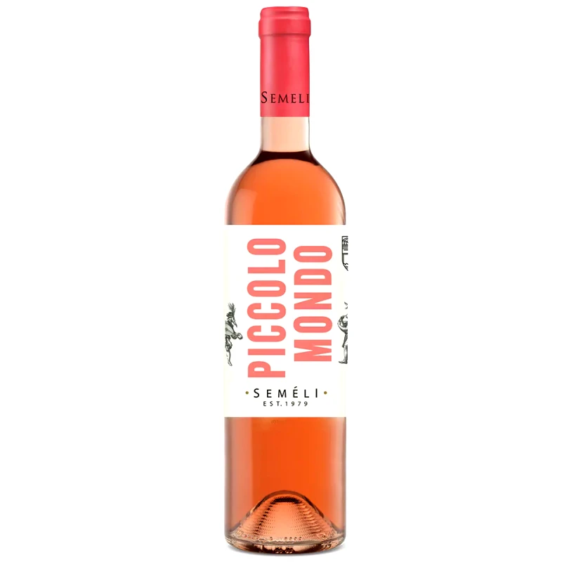 ΣΕΜΕΛΗ Οίνος Ροζέ Piccolo Mondo 750ml