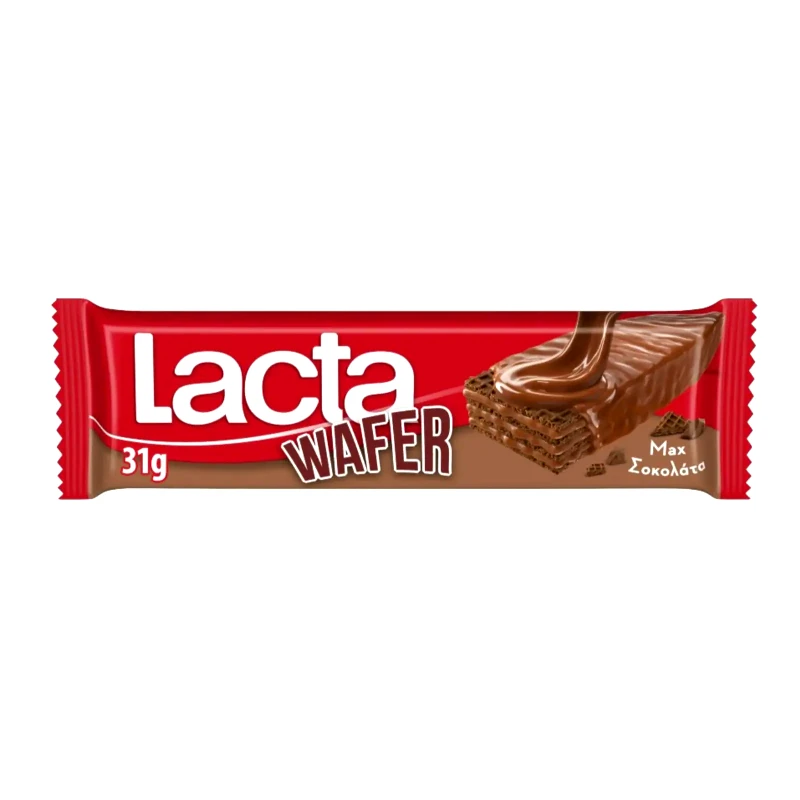 LACTA Γκοφρέτα Max Σοκολάτα 31g