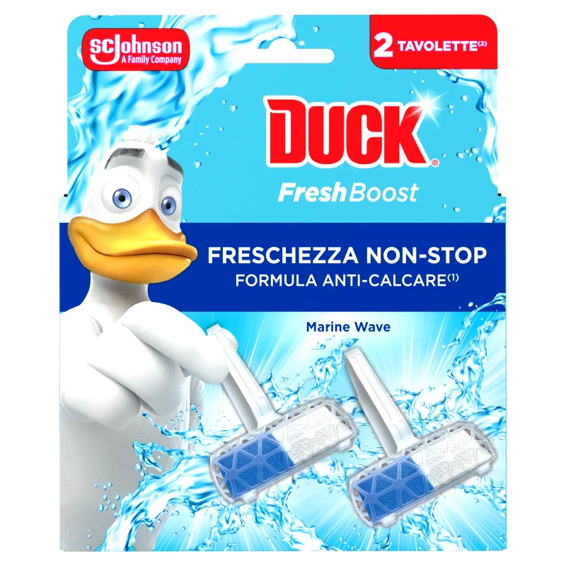DUCK WC Block Fresh Boost Marine Wave 2x16g