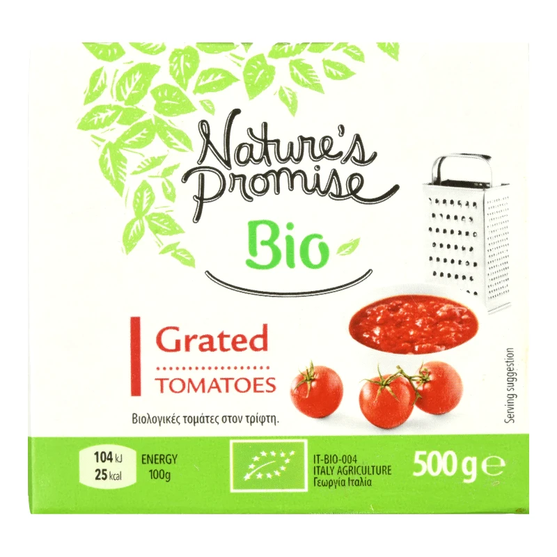NATURES PROMISE BIO Τομάτα Τριμμένη Bio 500g