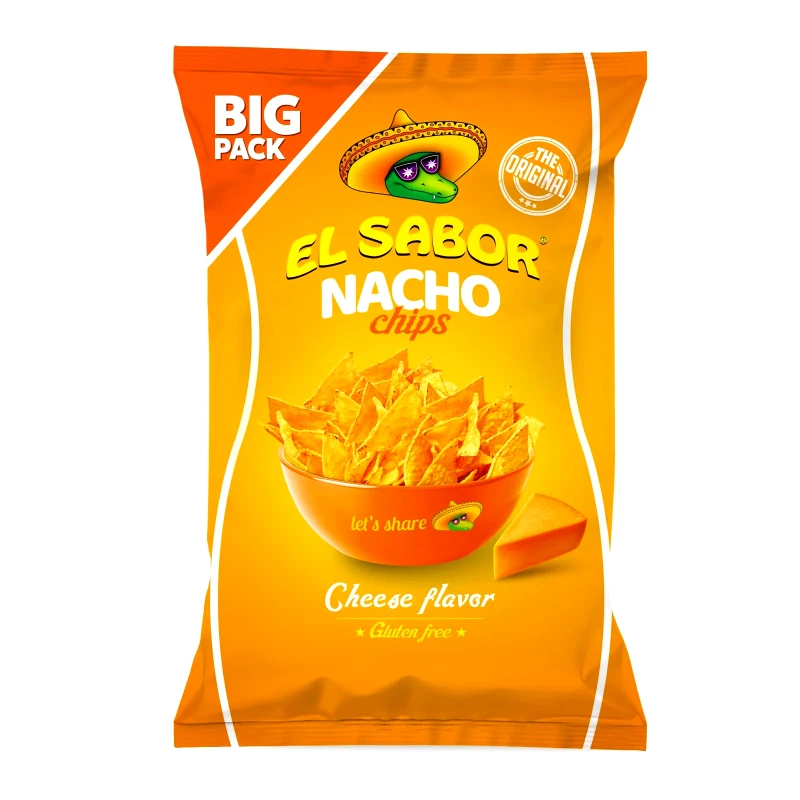 EL SABOR Τσιπς Nacho Τυρί 180g