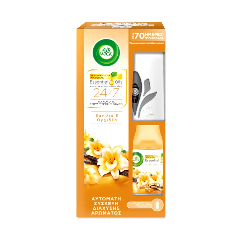 AIRWICK Αποσμητικό Χώρου Freshmatic Αυτόματο Vanilla 250ml
