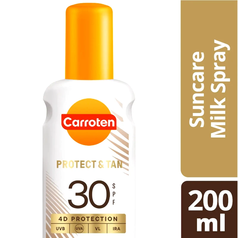 CARROTEN Αντηλιακό Γαλάκτωμα Protect & Tan Spray SPF30 200ml