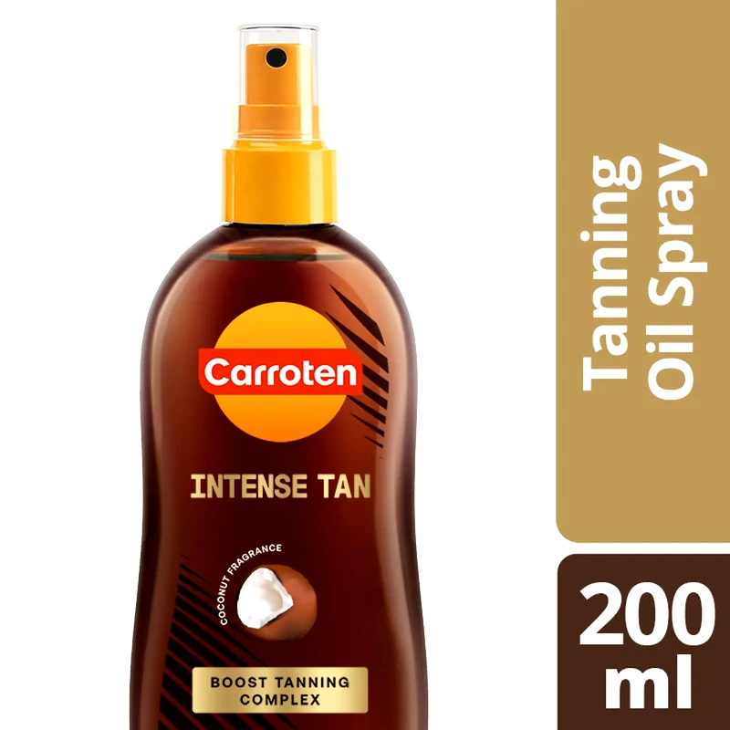 CARROTEN Λάδι Μαυρίσματος Spray Intense Tanning Oil SPF0 200ml
