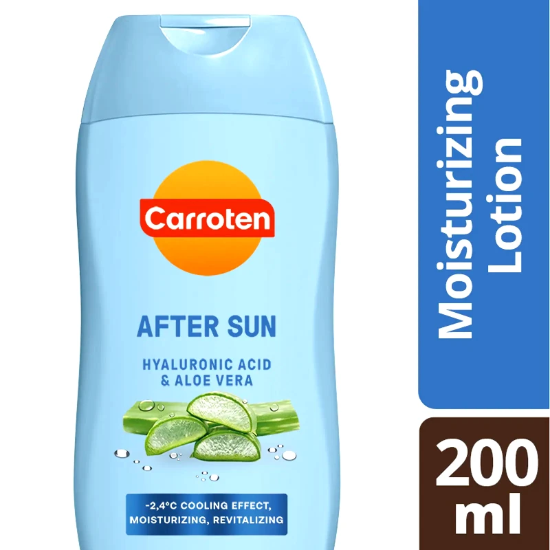 CARROTEN Ενυδατικό Γαλάκτωμα After Sun με Υαλουρονικό και Αλόη 200ml