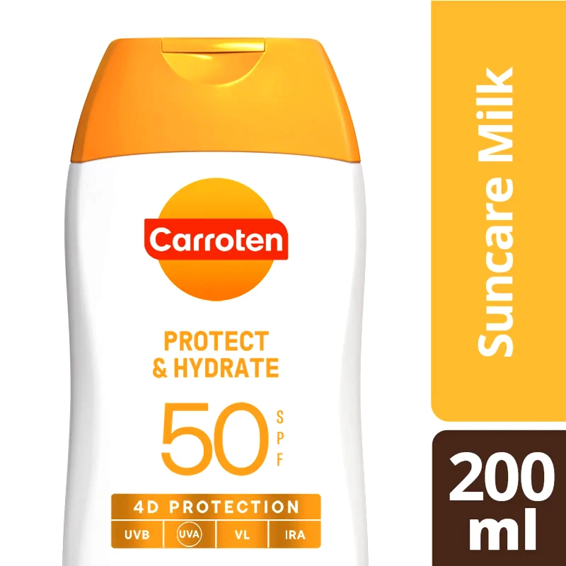 CARROTEN Αντηλιακό Γαλάκτωμα Protect & Hydrate SPF50 200ml
