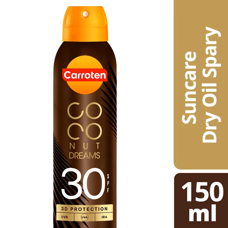 CARROTEN Αντηλιακό Ξηρό Λάδι Spray Coconut Dreams SPF30 150ml