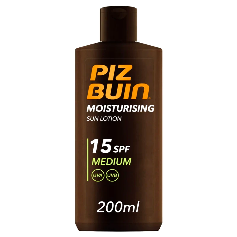 PIZ BUIN Αντηλιακή Λοσιόν Moisturising SPF15 200ml