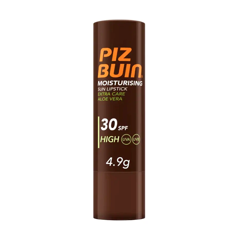 PIZ BUIN Αντηλιακό Lipstick Moisturising Aloe Vera SPF30 4.9g