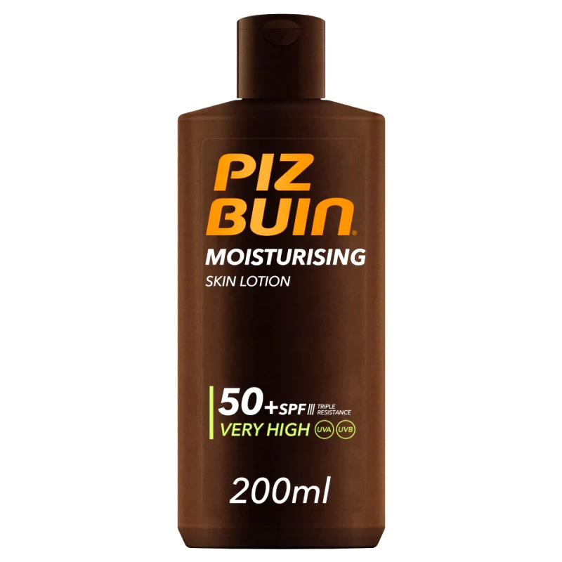 PIZ BUIN Αντηλιακή Λοσιόν Moisturising SPF50+ 200ml