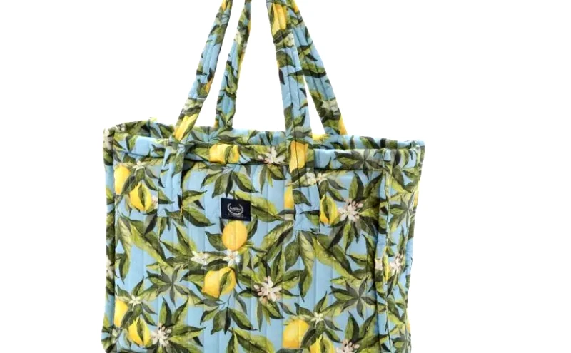 B2B Mollet Quilted Mommy Bag – Positano – Rafaello