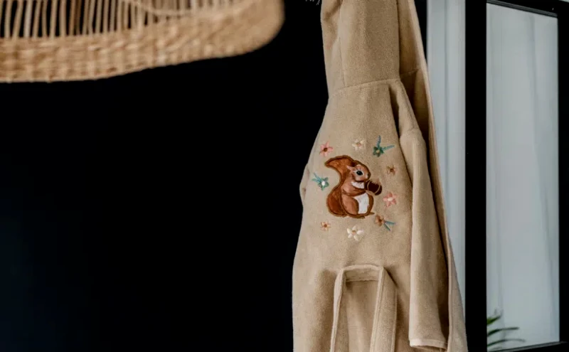 Bath Collection Μπουρνούζι Bamboo Large Sand Pretty Barbara