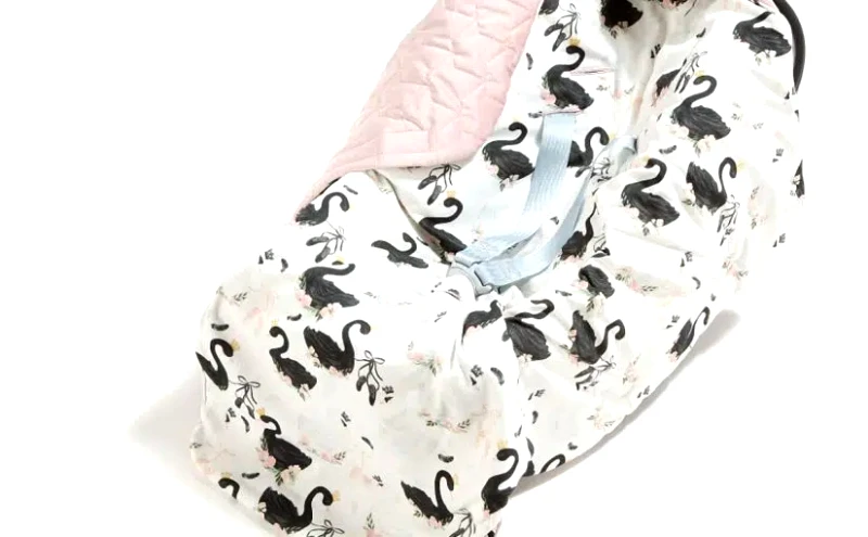 B2B Κουβέρτα Car Seat Moonlight Swan – Smoke Rose – Classic