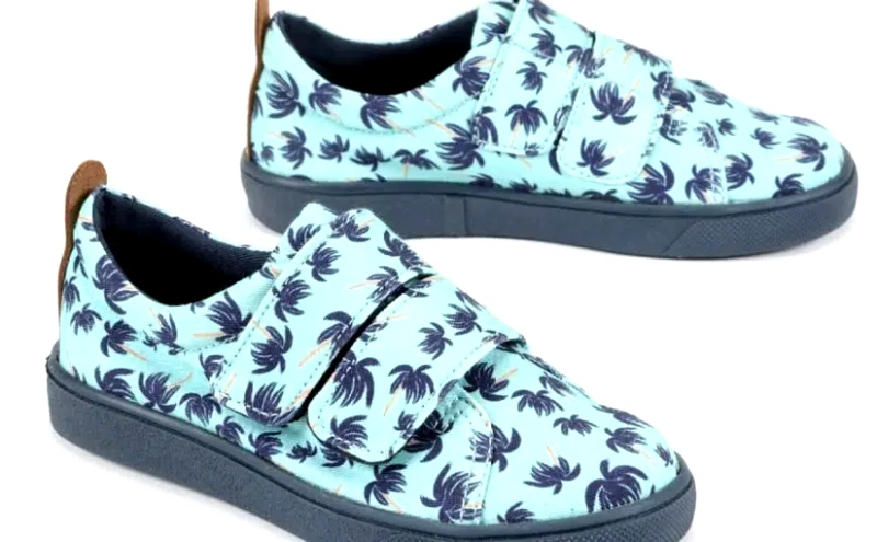B2B Moonie’s Walker – Aqua Palms – Dark Denim