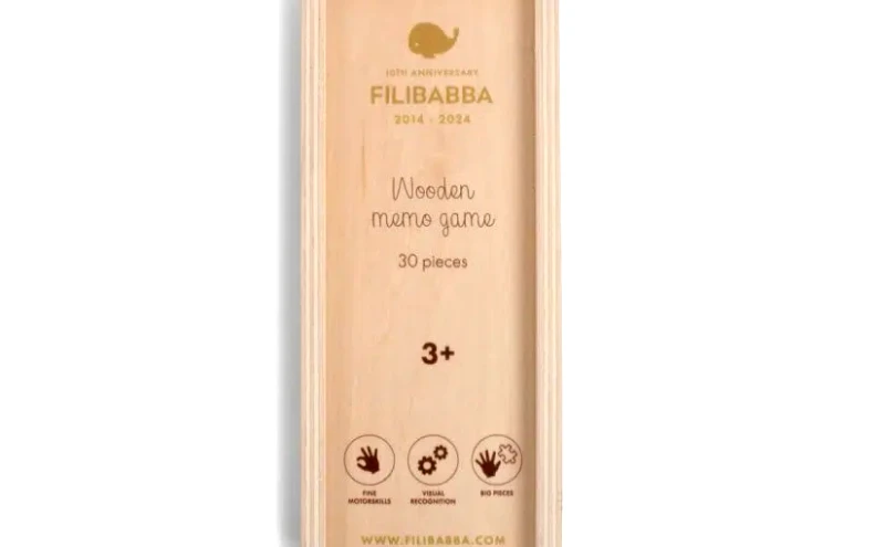 AW '24 Filibabba Wooden Memo Game