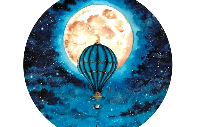 Eeveve Προστατευτικό Καρέκλας Φαγητού – Air Balloon