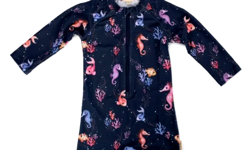 Beachwear Filibabba Villads UV Suit Rainbow Reef