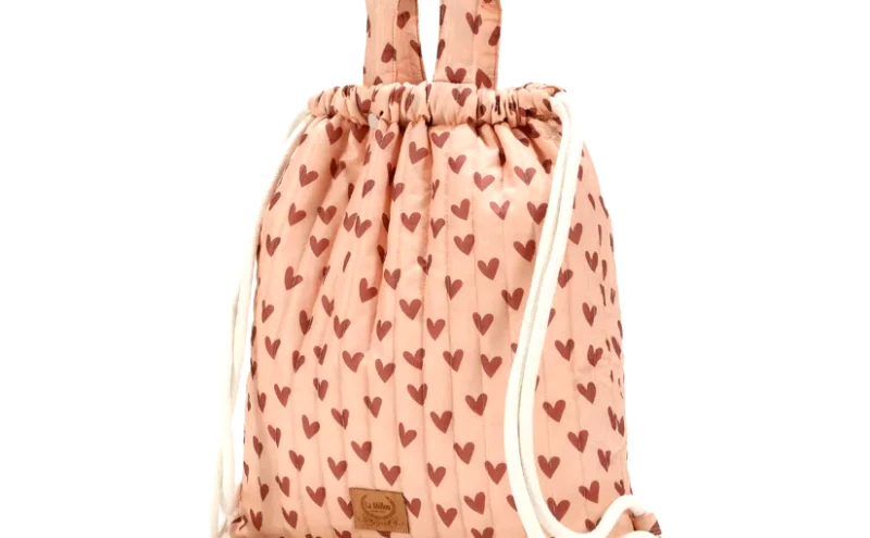 Dolce Vita Backpack Mollet Stroller Backpack Nylon -Heartbeat Pink