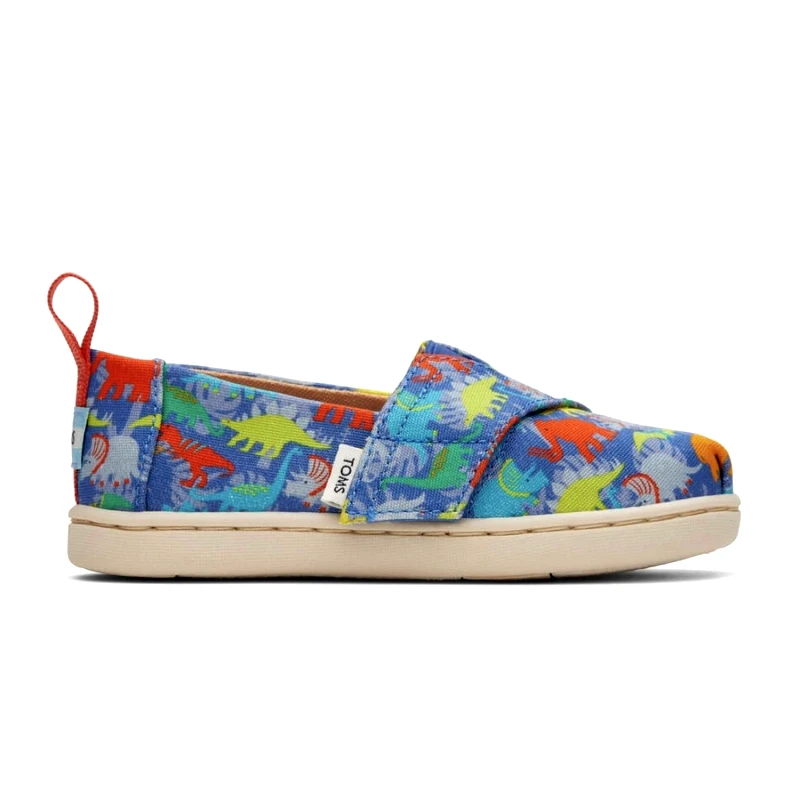 Toms Toms Infant Tiny Alpargata Dinos Printed Espadrilles (10017785)
