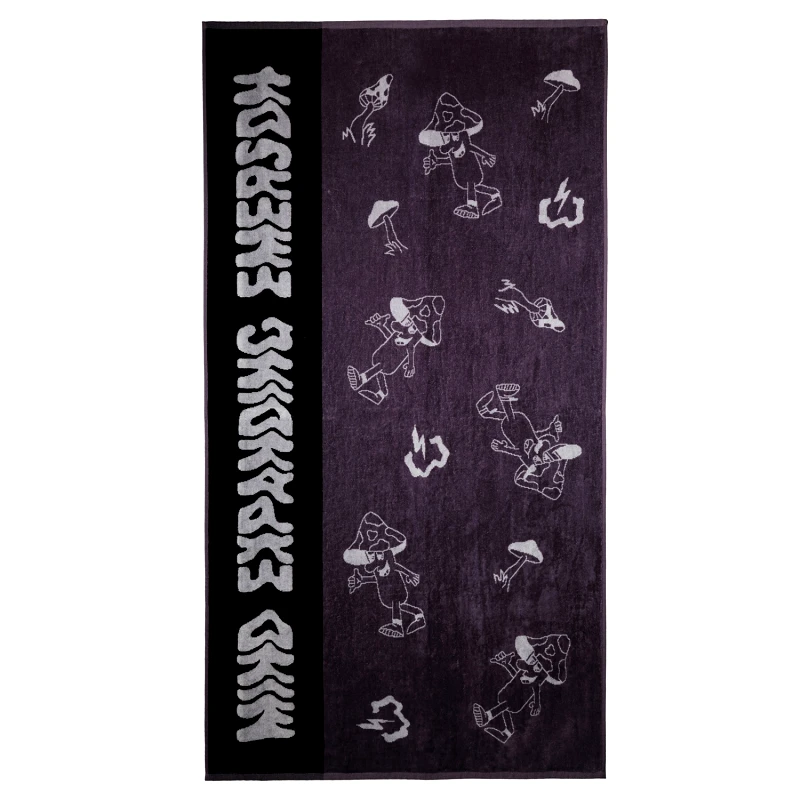Emerson Emerson Travel Towel (241.EU04.04-Dark Mauve/Black)